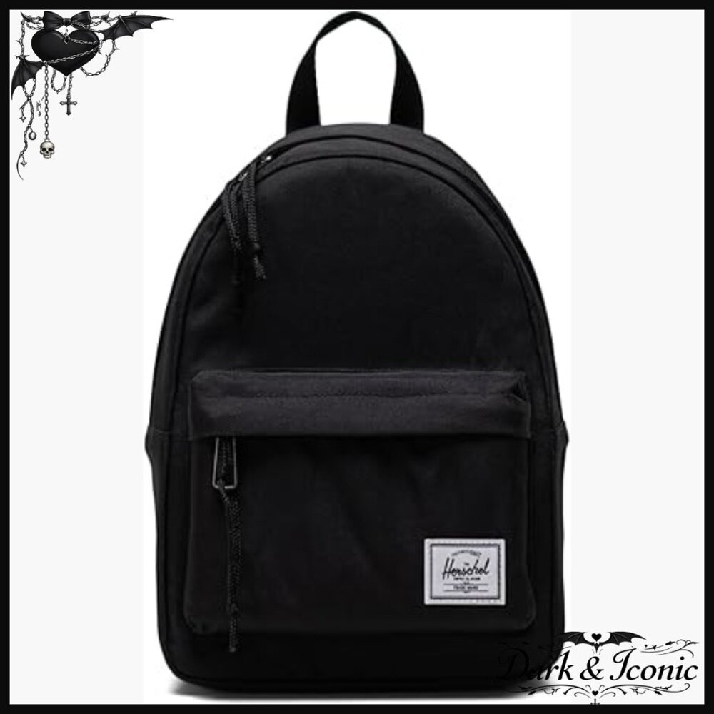 Compact Recycled Polyester Backpack With Front Po… - image 1